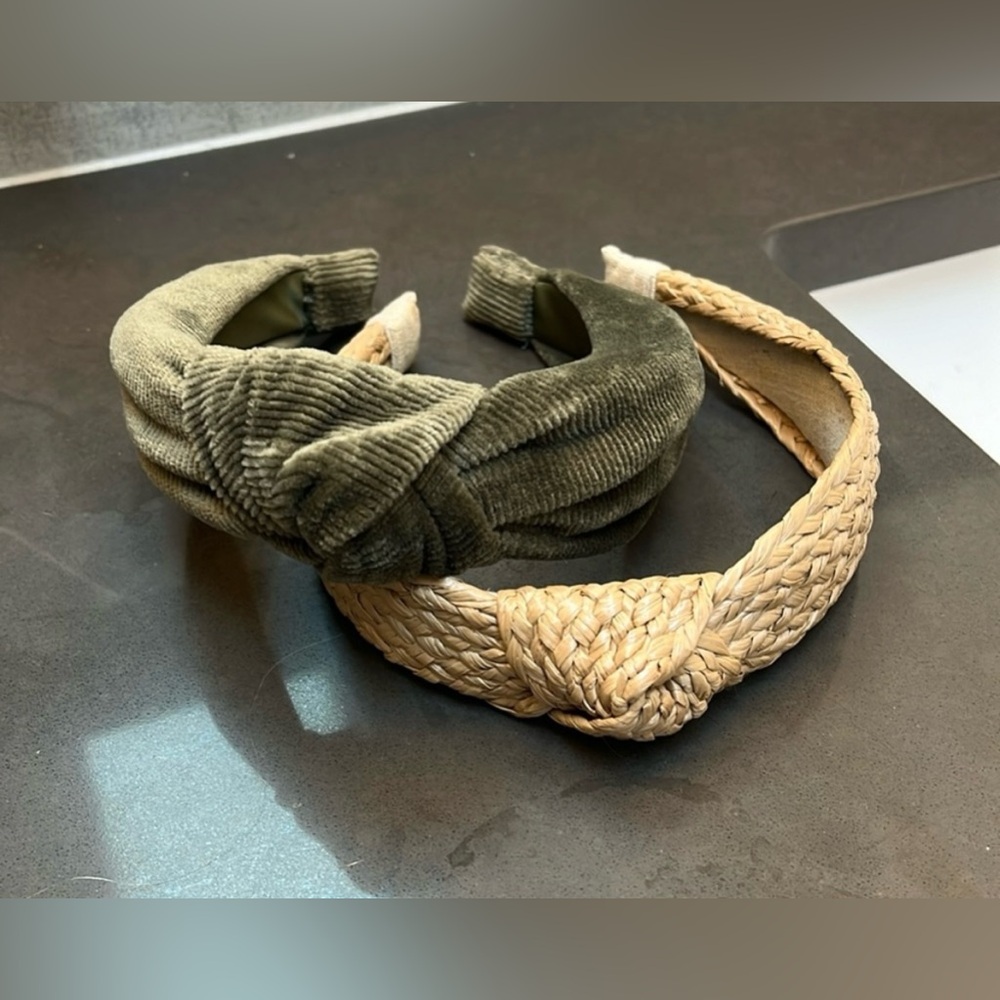 Bundle of 6 top knot headbands EUC